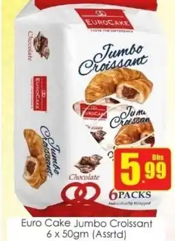 Amber Euro cake jumbo croissant assrtd offer