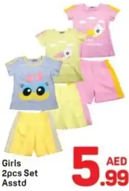 Day To Day Girls 2pcs Set Asstd offer