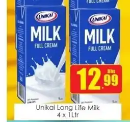 Amber Unikai long life milk offer