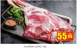 Amber Austalian lamb offer