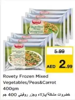 Nesto Rovety Frozen Mixed Vegetables/Peas&Carrot offer