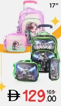 Nesto President School Trolley Bag 17'' offer
