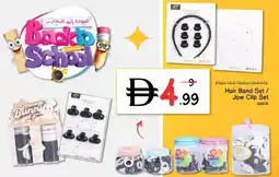 Nesto Hair Band Set / Jow Clip Set offer
