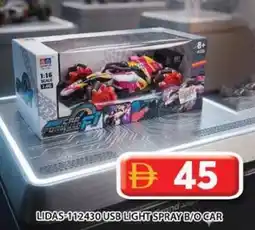 Grand Hyper Market Lidas-112430 usb light spray b/o car offer