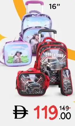 Nesto School trolley bag offer