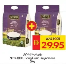 Abu Dhabi Coop Nitra XXXL Long Grain Biryani Rice offer
