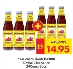 Abu Dhabi Coop Kimball Chilli Sauce offer