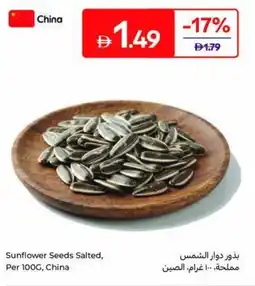 Carrefour Sunflower Seeds Salted offer