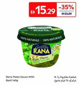 Carrefour Rana Pesto Sauce With Basil offer