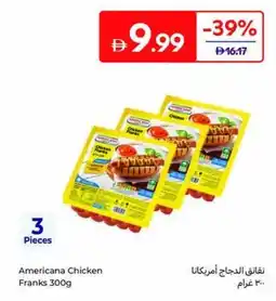 Carrefour Americana Chicken Franks offer