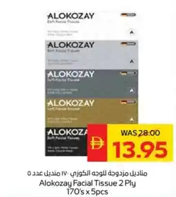 Abu Dhabi Coop Alokozay Facial Tissue 2 Ply offer