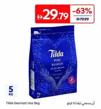 Carrefour Tilda basmati rice offer