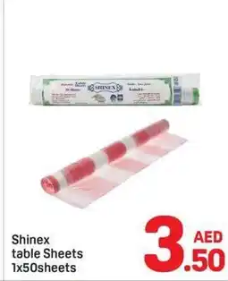 Day To Day Shinex table sheets offer