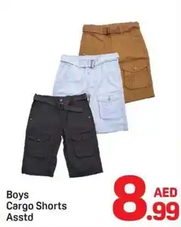 Day To Day Boys cargo shorts asstd offer
