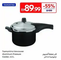 Carrefour Tramontina Vancouver Aluminum Pressure Cooker offer