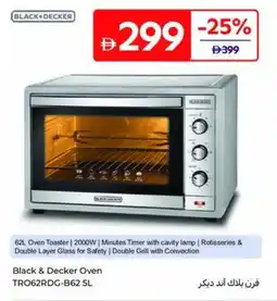 Carrefour Black & Decker Oven TRO62RDG-B62 offer