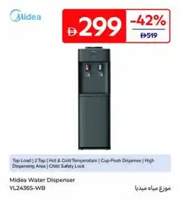 Carrefour Midea Water Dispenser YL2436S-WB offer