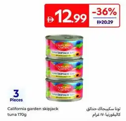 Carrefour California garden skipjack tuna offer