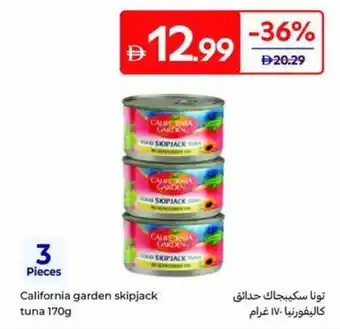 Carrefour California garden skipjack tuna offer