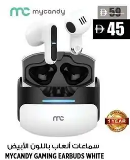 Hashim Hypermarket Mycandy gaming earbuds white offer