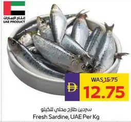 Abu Dhabi Coop Fresh sardine offer