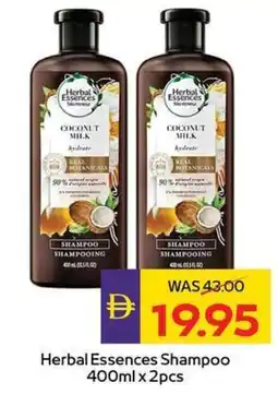 Abu Dhabi Coop Herbal essences shampoo offer