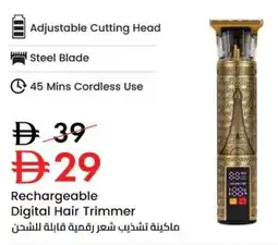 Nesto Rechargeable Digital Hair Trimmer offer