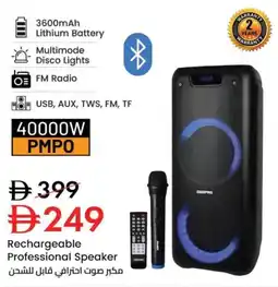 Nesto Rechargeable Professional Speaker offer