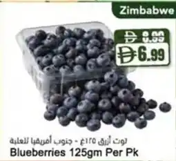 Almaya supermarket Blueberries offer