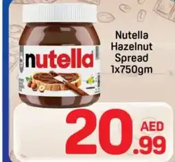 Day To Day Nutella Hazelnut spread offer