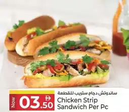 Kenz Hypermarket Chicken Strip Sandwich offer