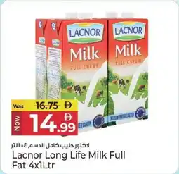 Kenz Hypermarket Lacnor Long Life Milk Full Fat offer