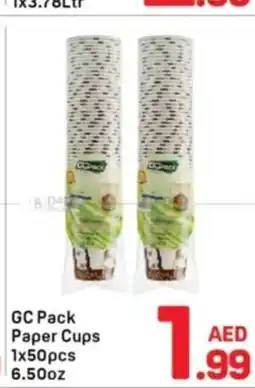 Day To Day Gc pack paper cups offer