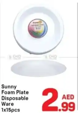 Day To Day Sunny foam plate disposable ware offer