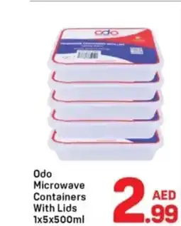 Day To Day Odo microwave containers with lids offer