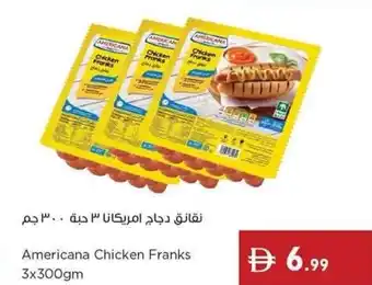 Istanbul Supermarket Americana Chicken Franks offer