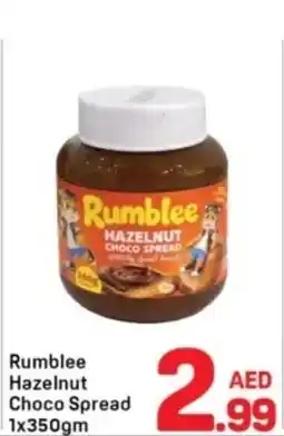 Day To Day Rumblee hazelnut choco spread offer