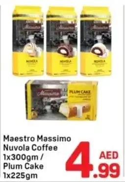 Day To Day Maestro massimo nuvola coffee / plum cake offer