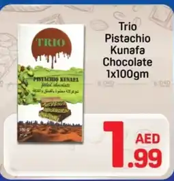 Day To Day Trio pistachio kunafa chocolate offer