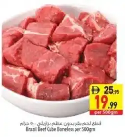 Safeer Market Brazil beef cube boneless offer