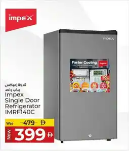 Kenz Hypermarket Impex Single Door Refrigerator IMRF140C offer