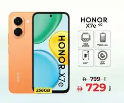 Kenz Hypermarket Honor X7e 4G offer