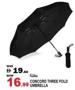 Hashim Hypermarket Concord three fold umbrella offer