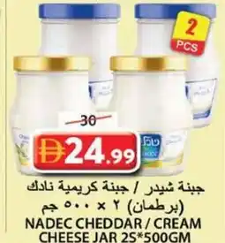 Grand Hyper Market Nadec cheddar / cream cheese jar offer