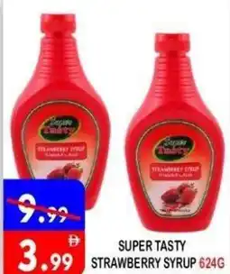 United Hypermarket Super tasty strawberry syrup offer