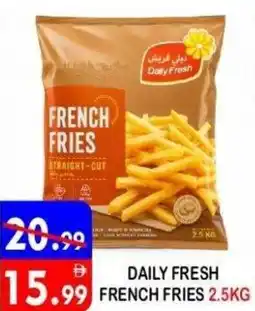 United Hypermarket Daily fresh french fries offer