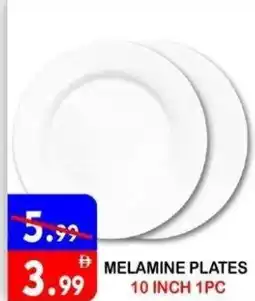 United Hypermarket Melamine plates offer