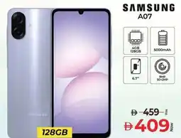 Kenz Hypermarket Samsung a07 offer