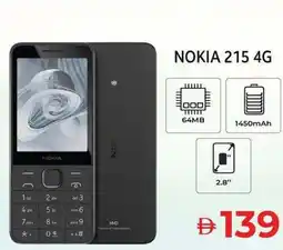 Kenz Hypermarket Nokia 215 4g offer