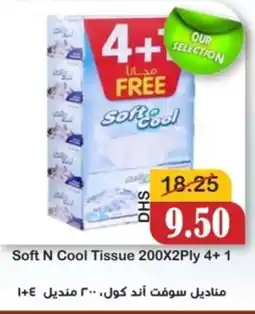 Al Mushrif Co-Operative Society Soft N Cool Tissue offer
